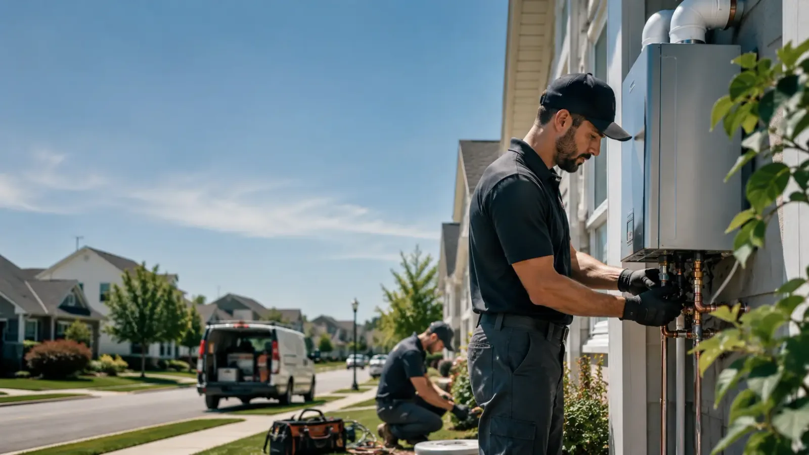 Tankless Water Heater Installation in Harbinger, NC